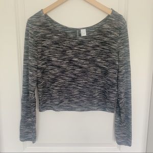 Long Sleeve Crop Top